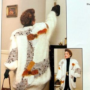 Glamorous Vintage Mohair Coat Sweater!